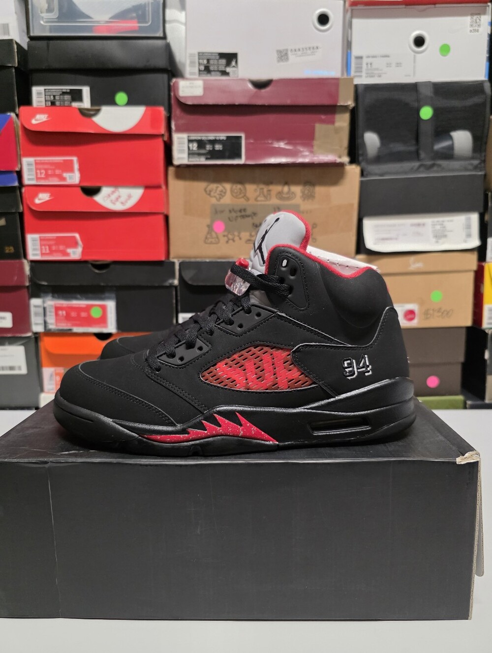 Jordan Air Jordan 5 Retro x Supreme 'Black' Sz 11